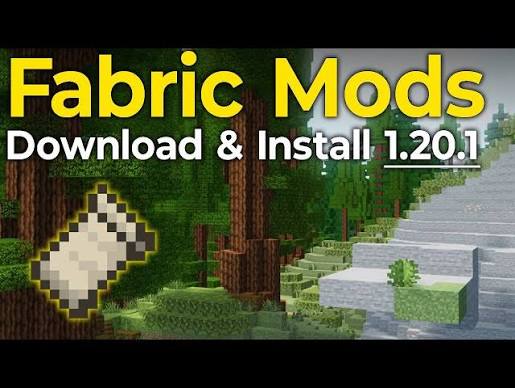 Fabric mods installation thumbnail for Minecraft 1.20.1